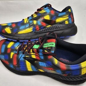BROOKS Mens 12(D) ADRENALINE GTS 21 VICTORY Multicolor Running Shoes 1103491D016